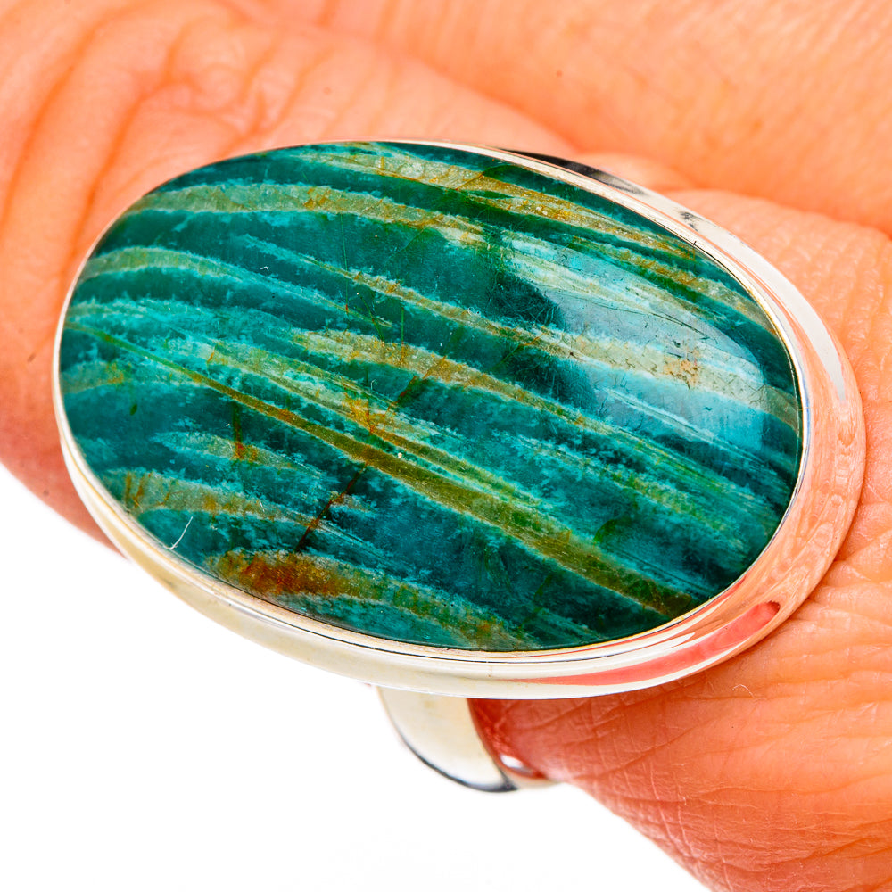 Amazonite Rings handcrafted by Ana Silver Co - RING96691
