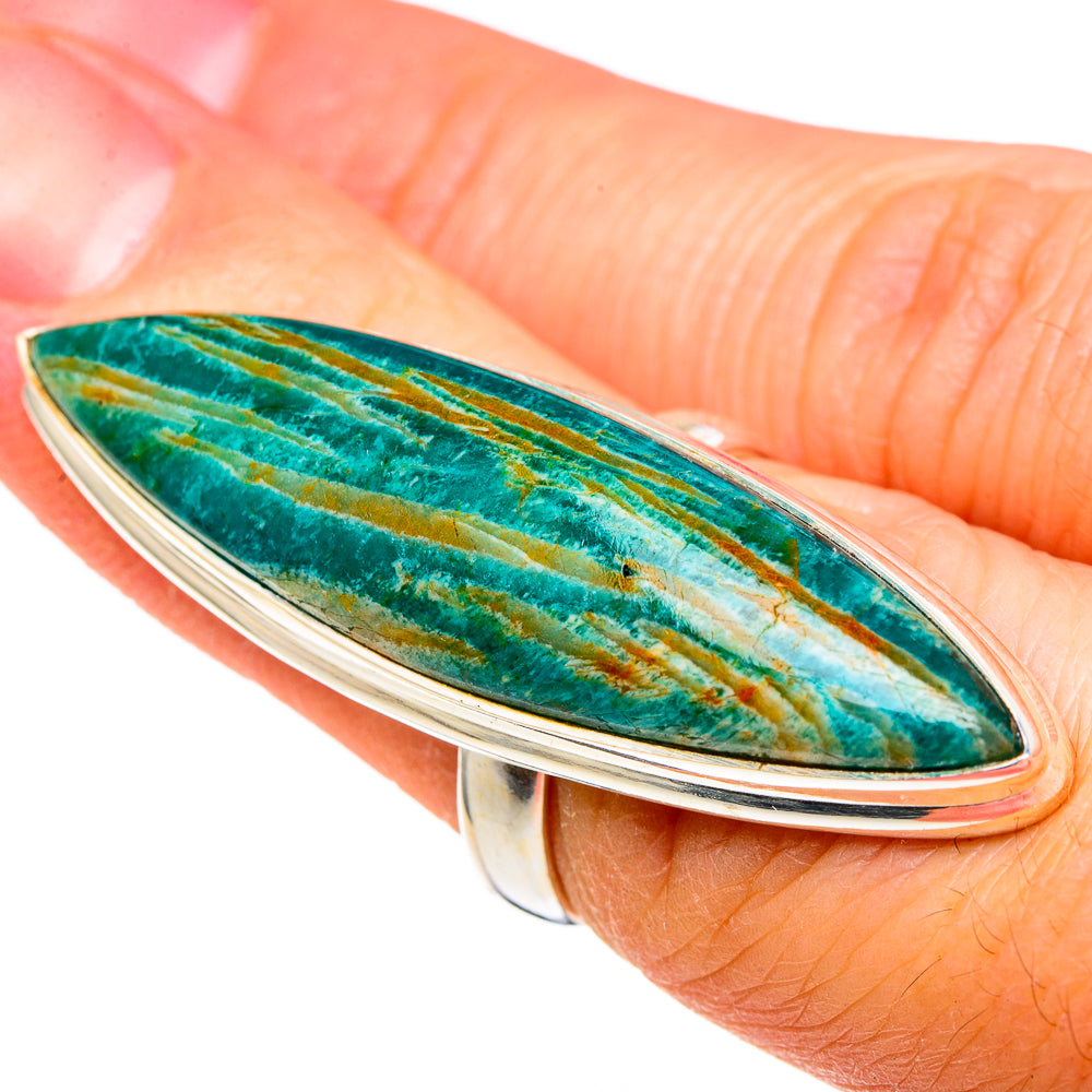 Amazonite Rings handcrafted by Ana Silver Co - RING96692