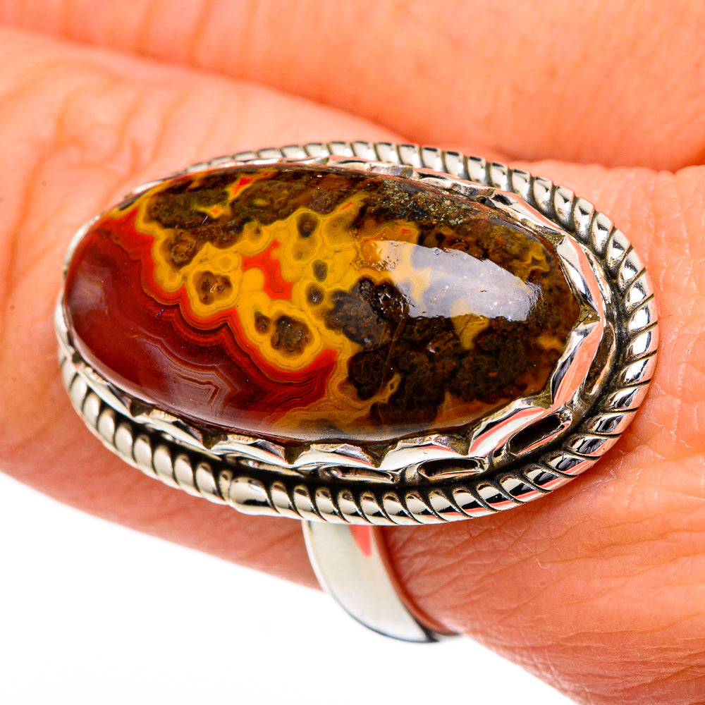 Ocean Jasper Rings handcrafted by Ana Silver Co - RING96694
