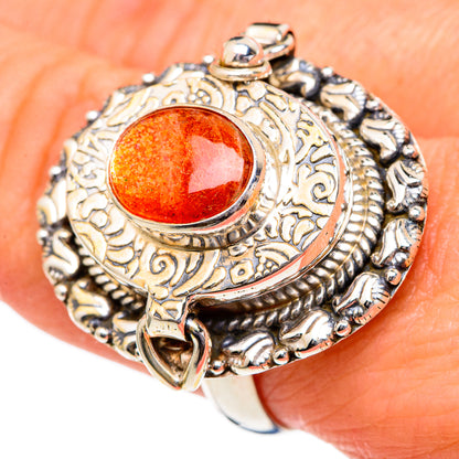 Sunstone Rings handcrafted by Ana Silver Co - RING96698