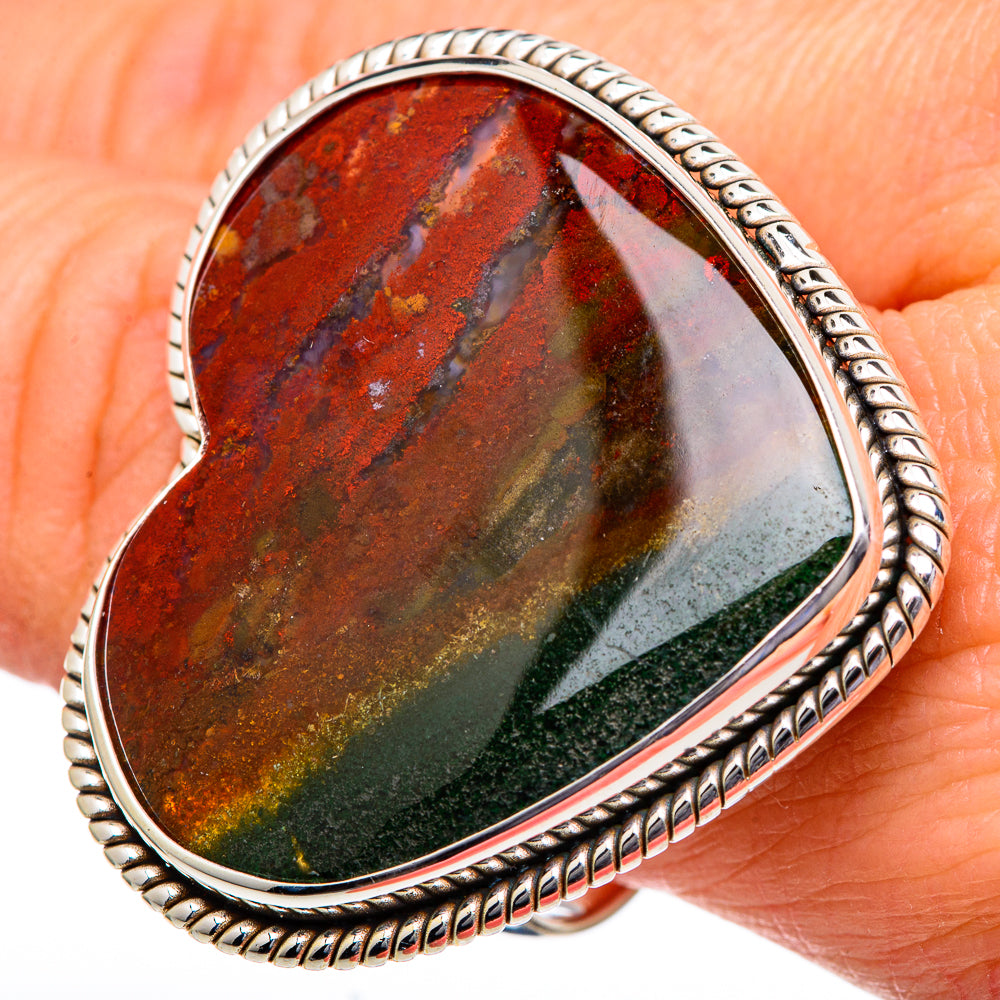 Bloodstone Rings handcrafted by Ana Silver Co - RING96703
