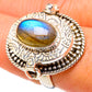 Labradorite Rings handcrafted by Ana Silver Co - RING96705