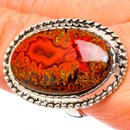 Moroccan Agate Rings handcrafted by Ana Silver Co - RING96712