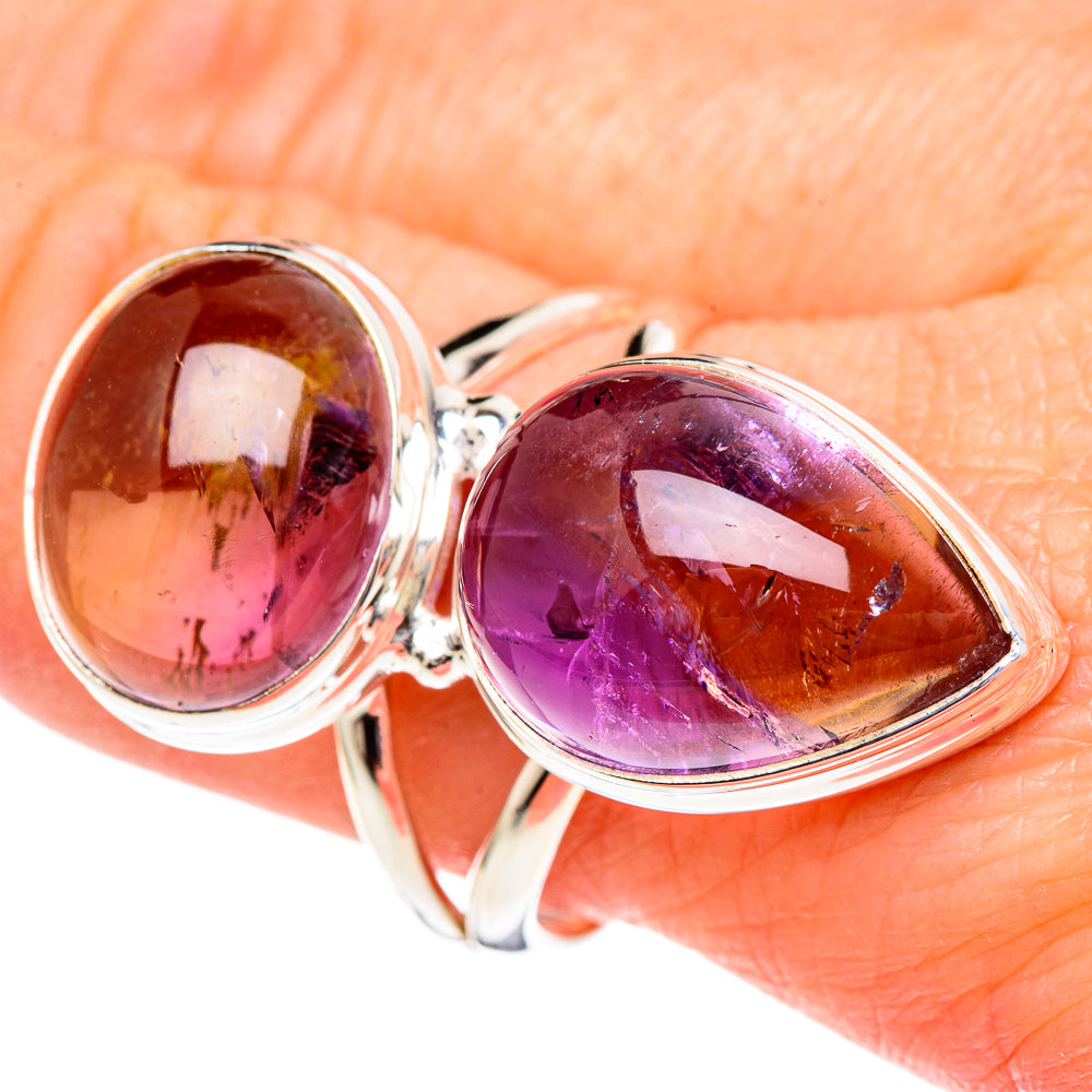 Ametrine Rings handcrafted by Ana Silver Co - RING96716