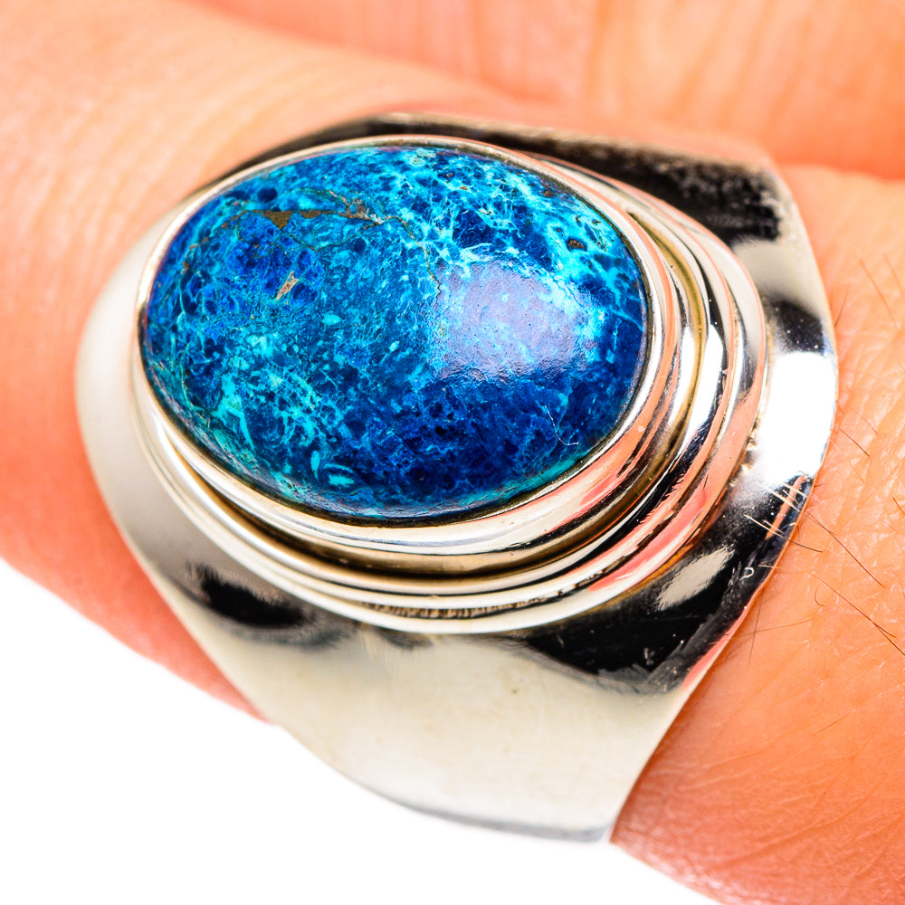 Shattuckite Rings handcrafted by Ana Silver Co - RING96725