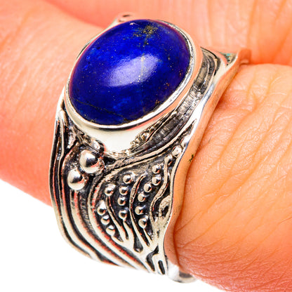 Lapis Lazuli Rings handcrafted by Ana Silver Co - RING96726