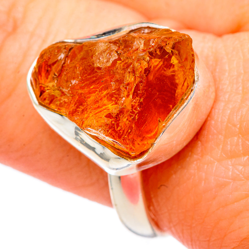 Citrine Rings handcrafted by Ana Silver Co - RING96732