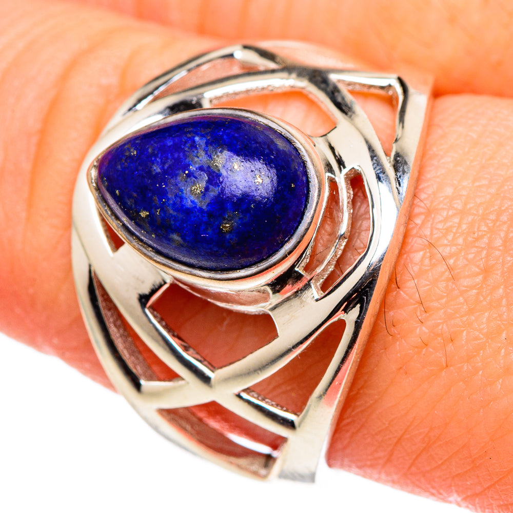 Lapis Lazuli Rings handcrafted by Ana Silver Co - RING96753