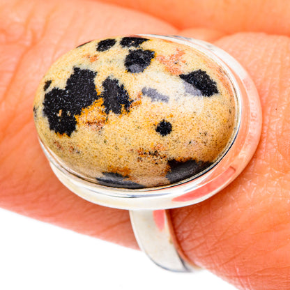 Dalmatian Jasper Rings handcrafted by Ana Silver Co - RING96760