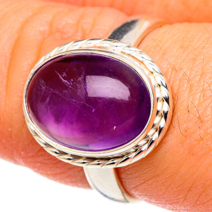 Amethyst Rings handcrafted by Ana Silver Co - RING96773