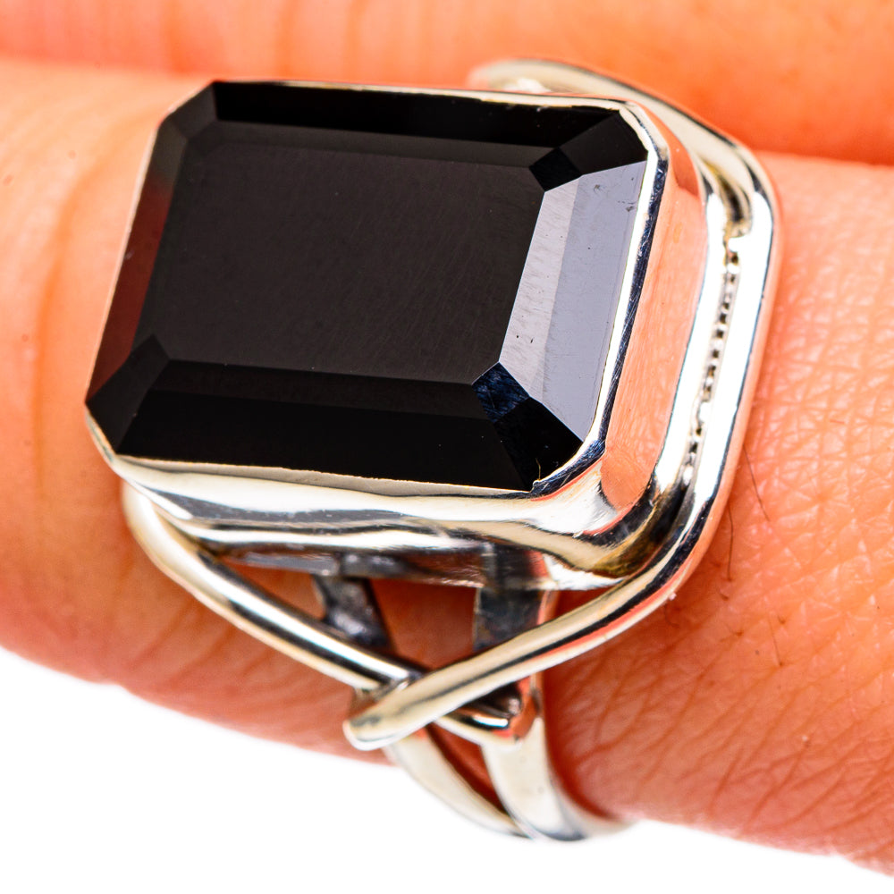 Black Onyx Rings handcrafted by Ana Silver Co - RING96777