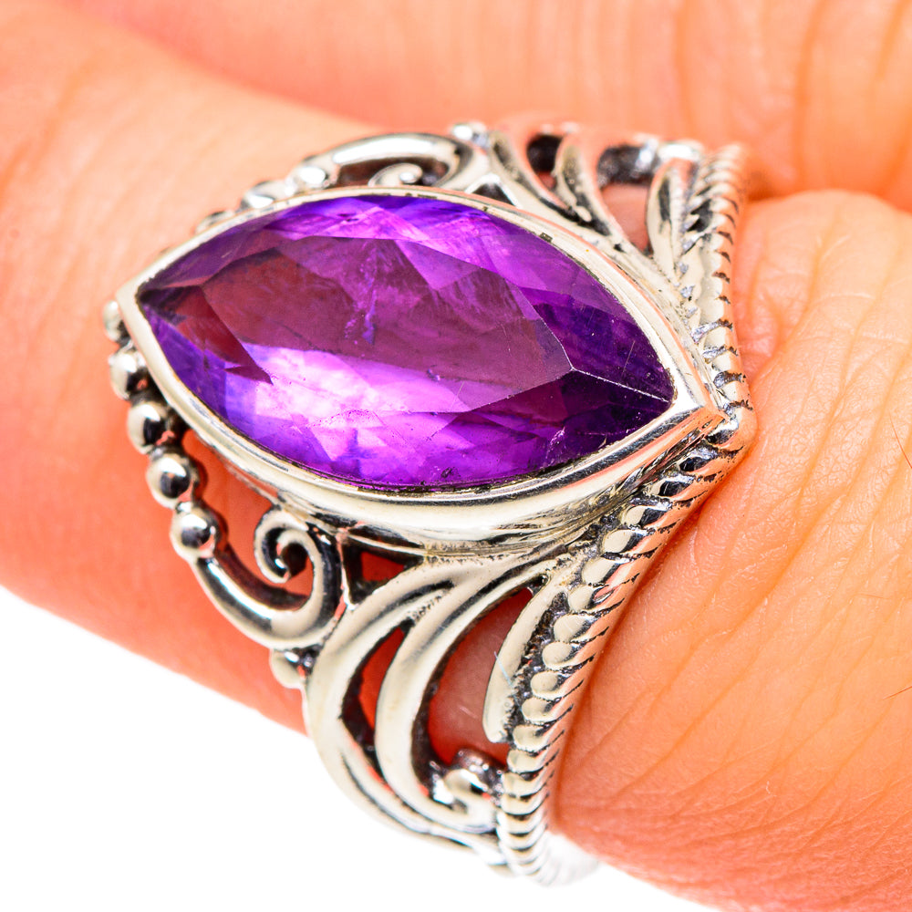 Amethyst Rings handcrafted by Ana Silver Co - RING96801