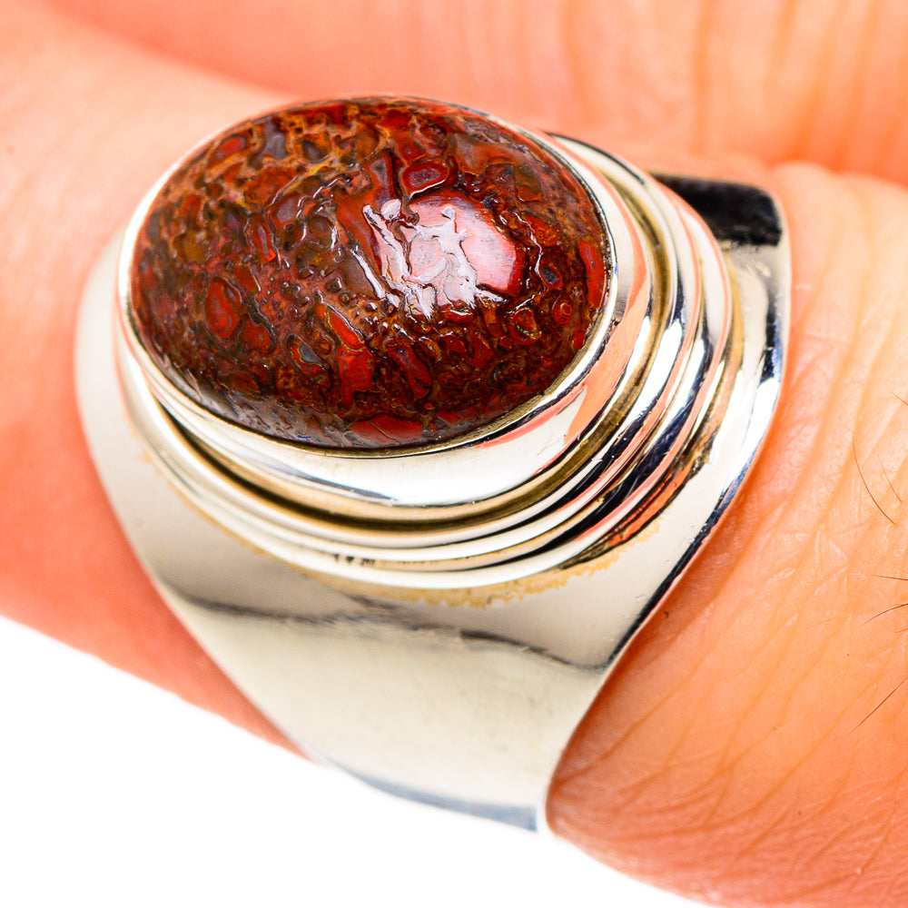 Dinosaur Bone Rings handcrafted by Ana Silver Co - RING96816