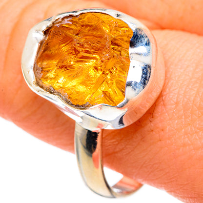 Citrine Rings handcrafted by Ana Silver Co - RING96820