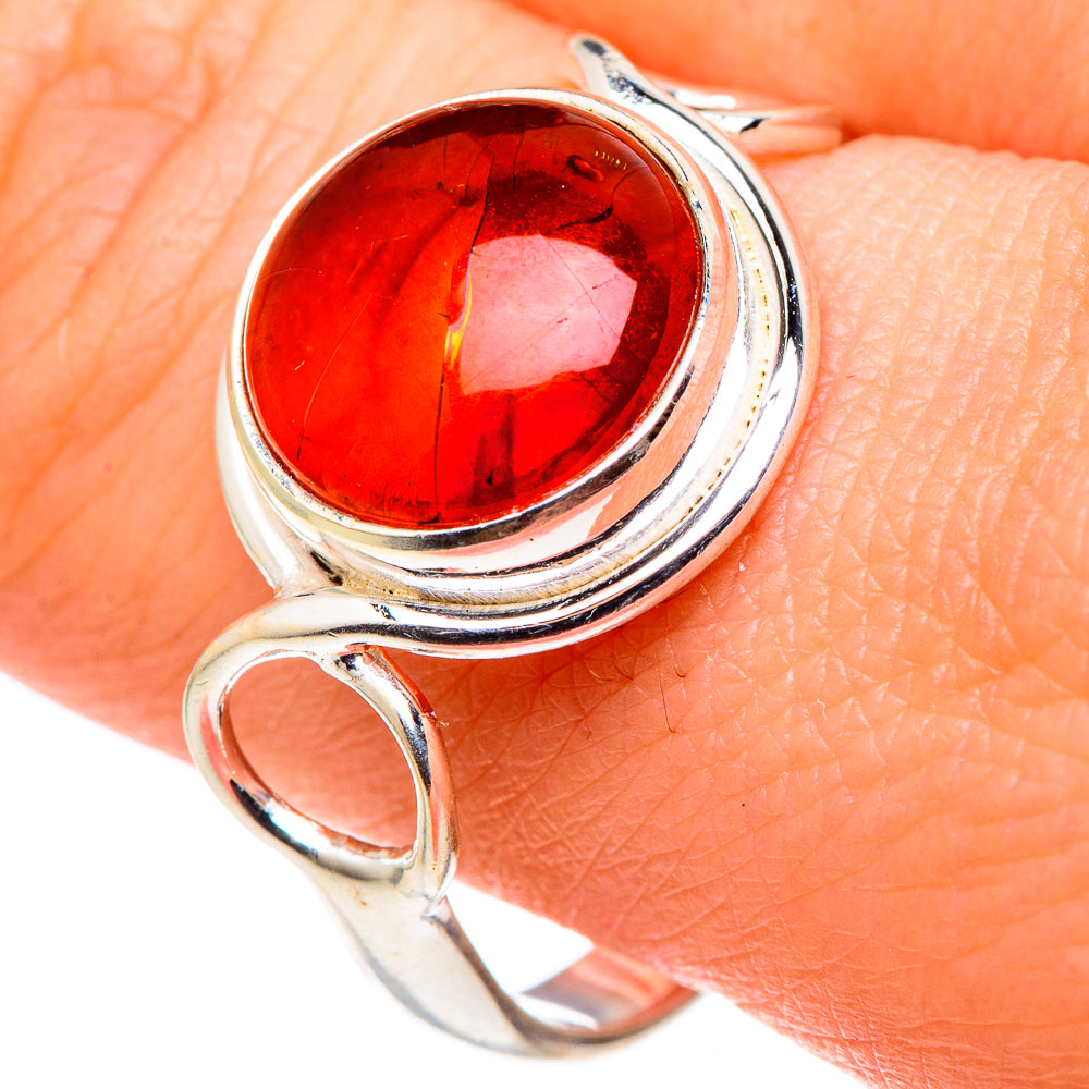 Carnelian Rings handcrafted by Ana Silver Co - RING96821