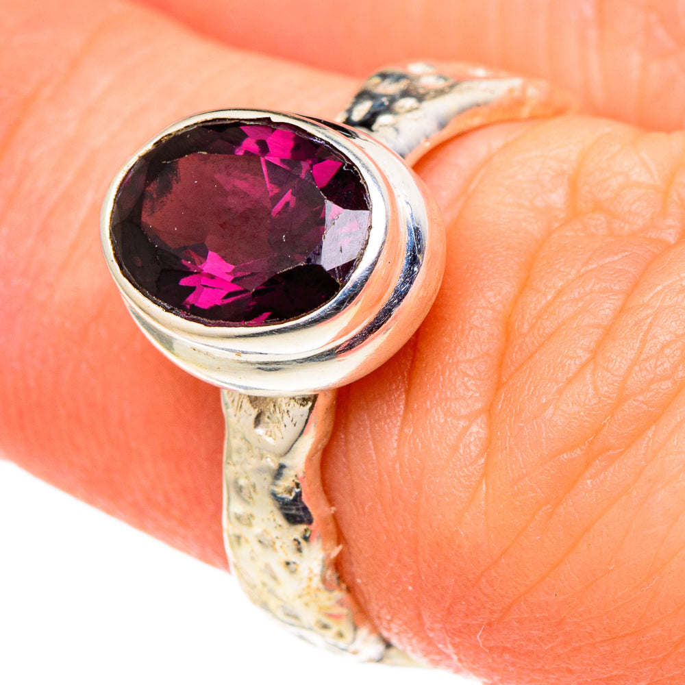 Red Spinel Rings handcrafted by Ana Silver Co - RING96826