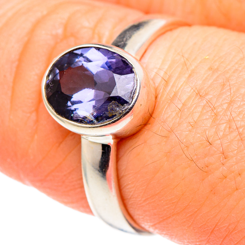 Purple Spinel Rings handcrafted by Ana Silver Co - RING96831