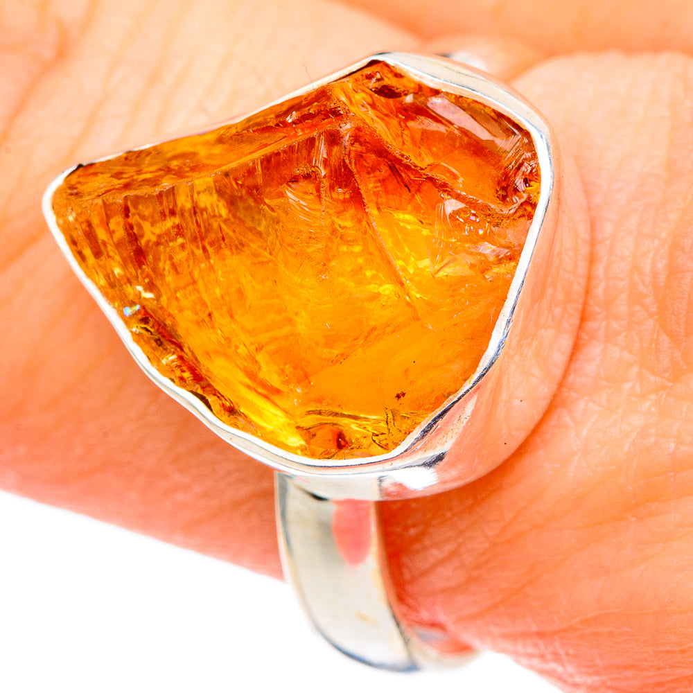 Citrine Rings handcrafted by Ana Silver Co - RING96846