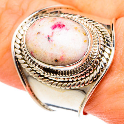 Thulite Rings handcrafted by Ana Silver Co - RING96848