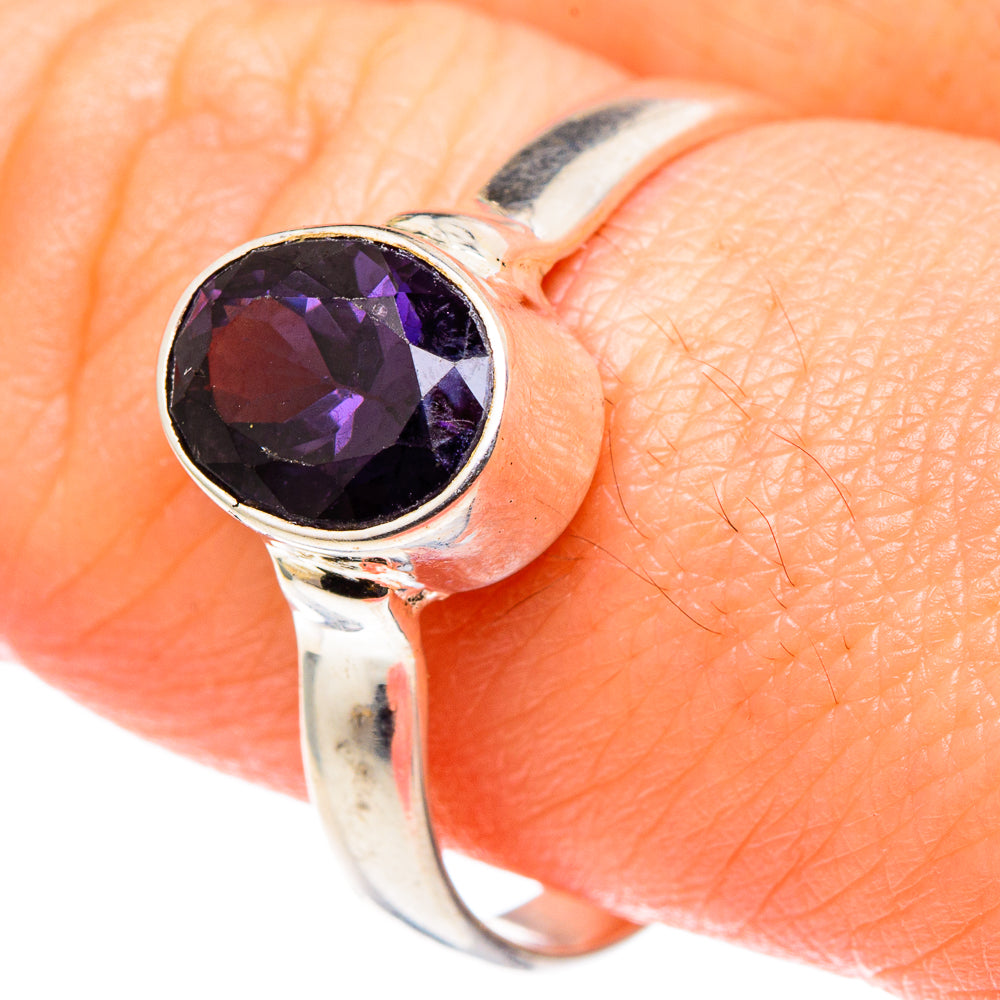 Purple Spinel Rings handcrafted by Ana Silver Co - RING96854