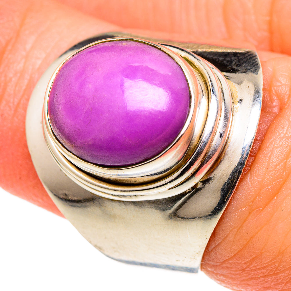 Phosphosiderite Rings handcrafted by Ana Silver Co - RING96857