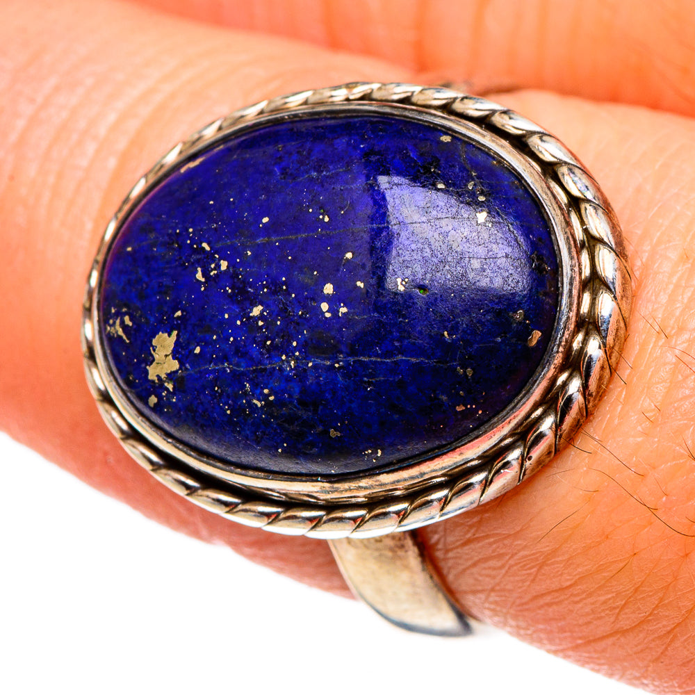 Lapis Lazuli Rings handcrafted by Ana Silver Co - RING96863