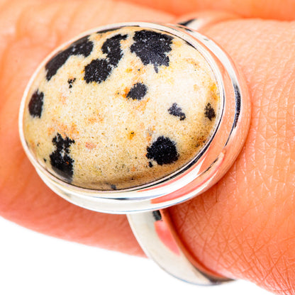 Dalmatian Jasper Rings handcrafted by Ana Silver Co - RING96870