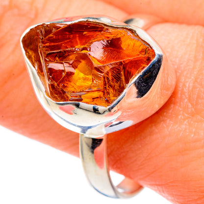 Citrine Rings handcrafted by Ana Silver Co - RING96872