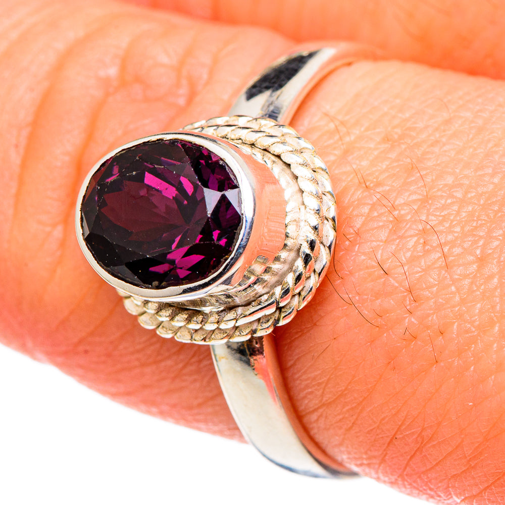 Garnet Rings handcrafted by Ana Silver Co - RING96873