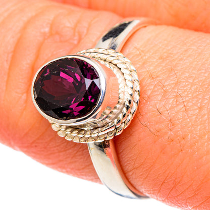 Garnet Rings handcrafted by Ana Silver Co - RING96873