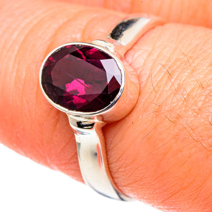 Garnet Rings handcrafted by Ana Silver Co - RING96874