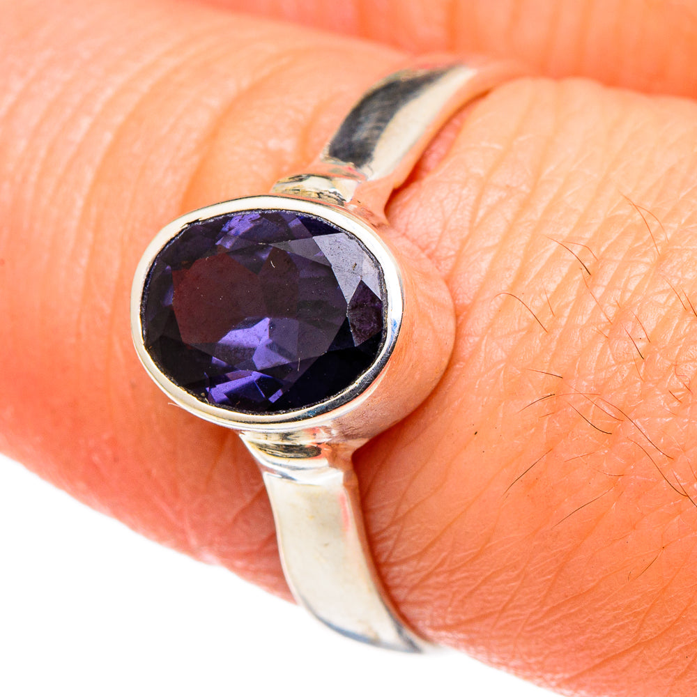 Purple Spinel Rings handcrafted by Ana Silver Co - RING96875