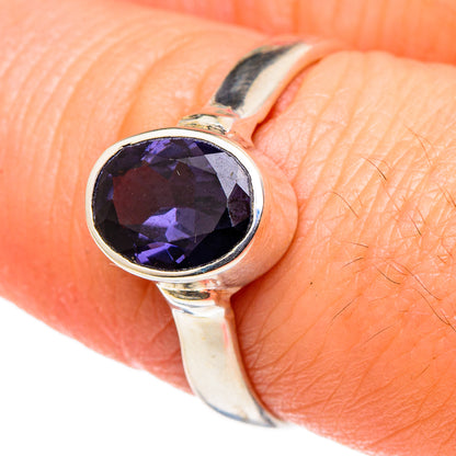 Purple Spinel Rings handcrafted by Ana Silver Co - RING96875