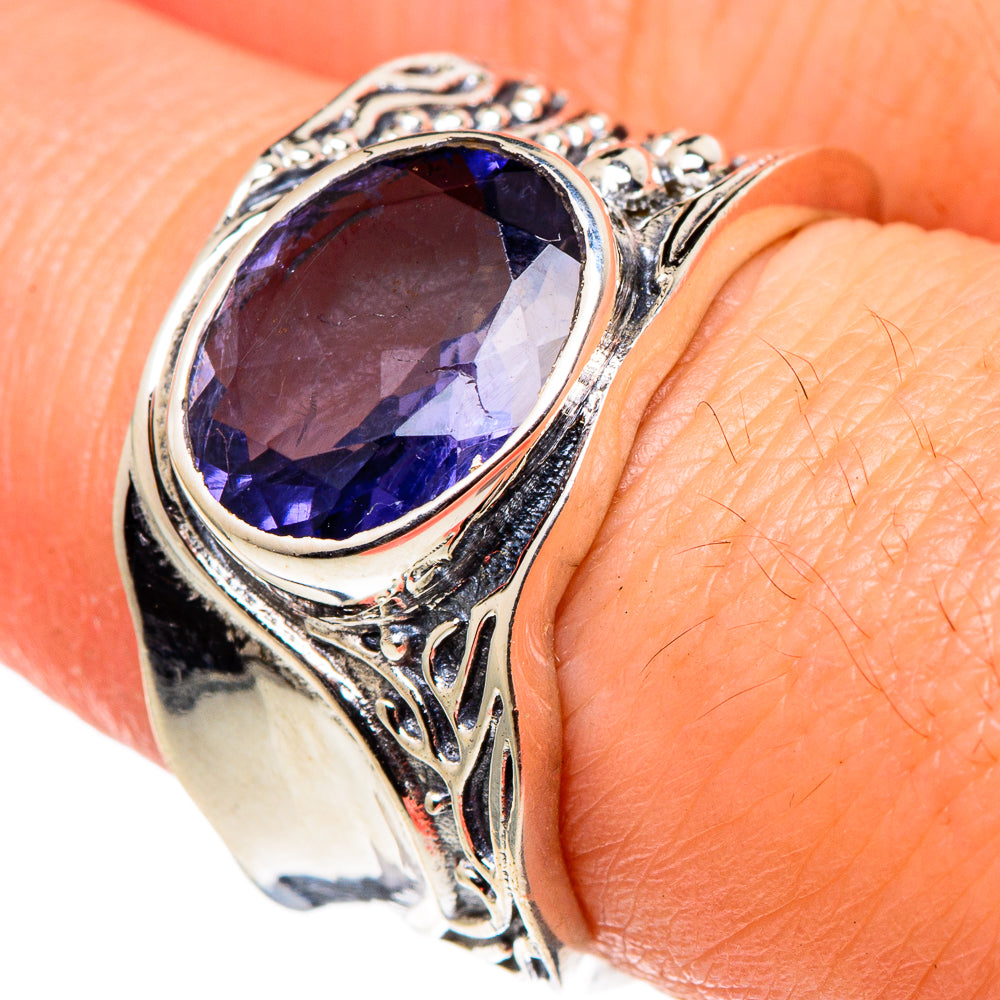 Purple Spinel Rings handcrafted by Ana Silver Co - RING96876