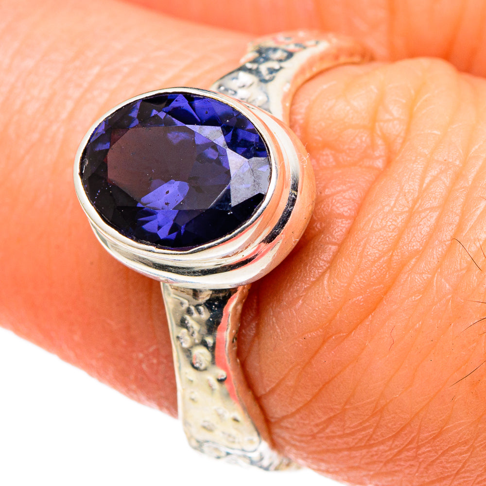 Purple Spinel Rings handcrafted by Ana Silver Co - RING96883