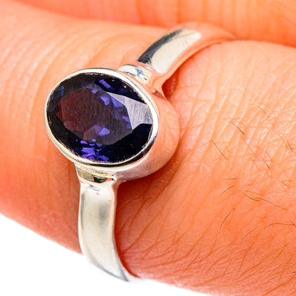 Purple Spinel Rings handcrafted by Ana Silver Co - RING96887