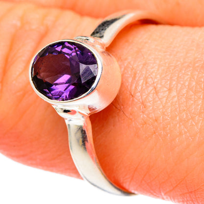 Purple Spinel Rings handcrafted by Ana Silver Co - RING96900