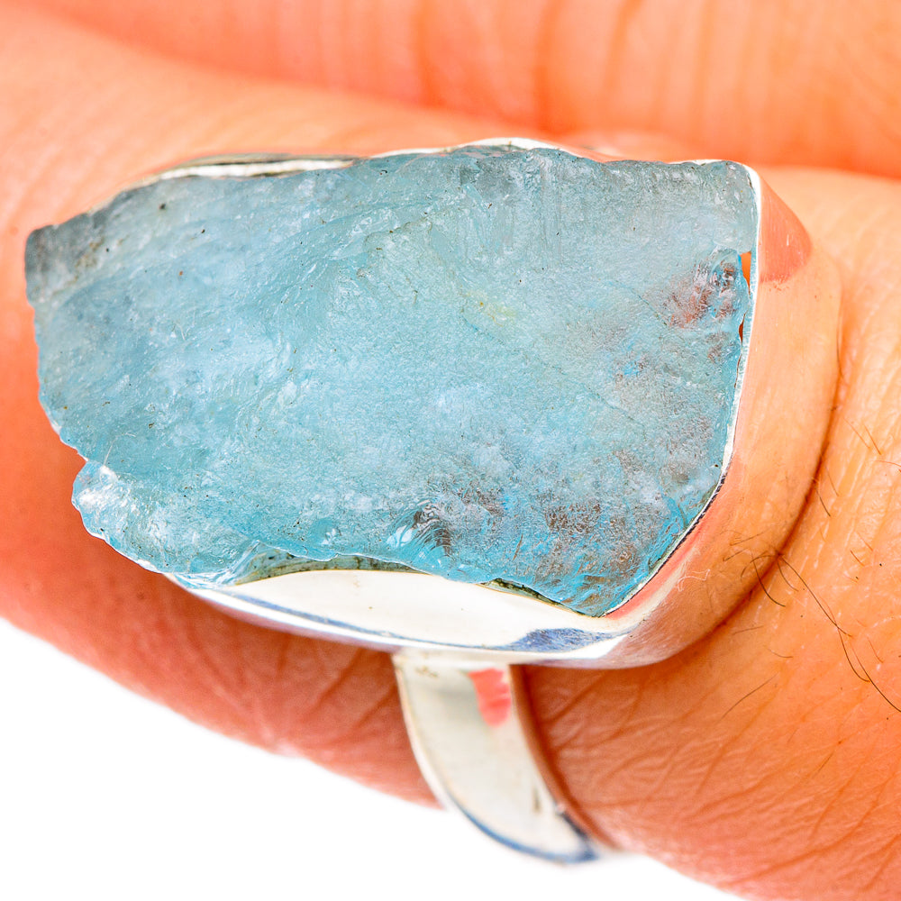 Aquamarine Rings handcrafted by Ana Silver Co - RING96901