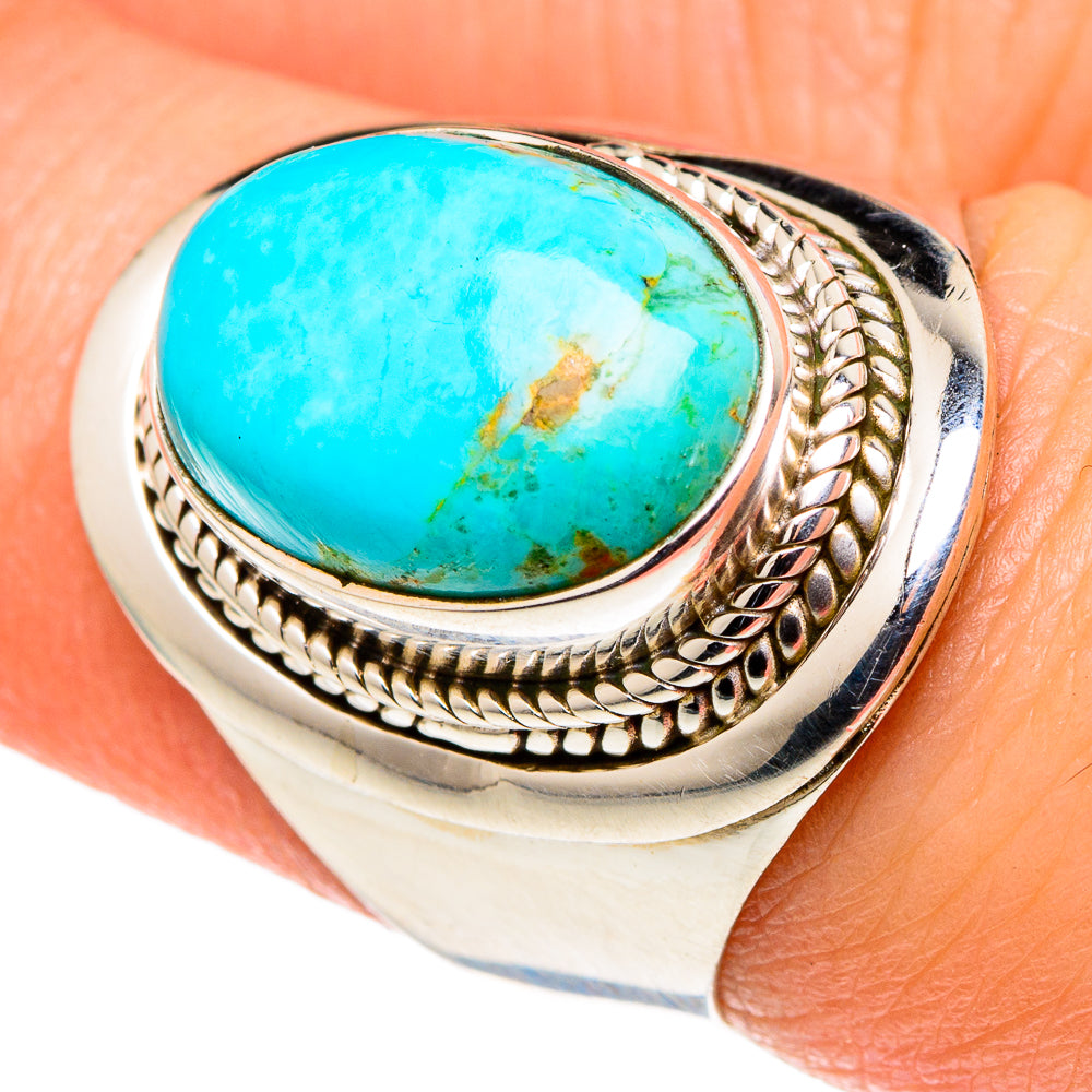 Chrysocolla Rings handcrafted by Ana Silver Co - RING96904