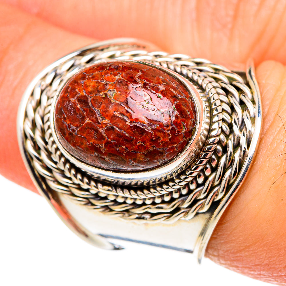 Dinosaur Bone Rings handcrafted by Ana Silver Co - RING96912