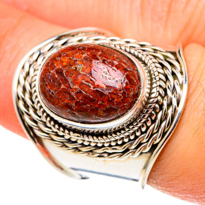 Dinosaur Bone Rings handcrafted by Ana Silver Co - RING96912