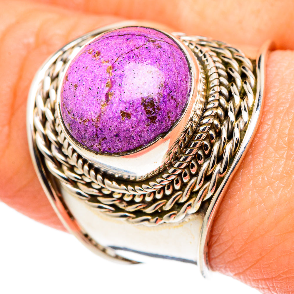 Stichtite Rings handcrafted by Ana Silver Co - RING96916