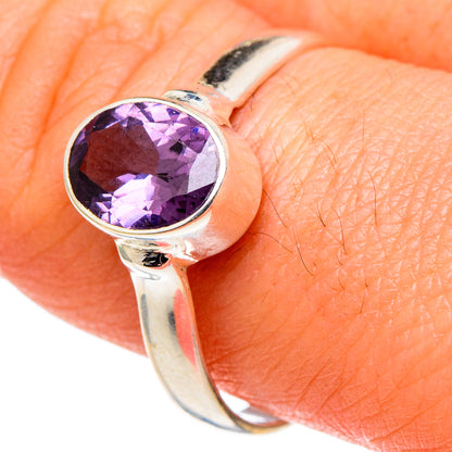 Purple Spinel Rings handcrafted by Ana Silver Co - RING96918
