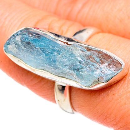 Aquamarine Rings handcrafted by Ana Silver Co - RING96927