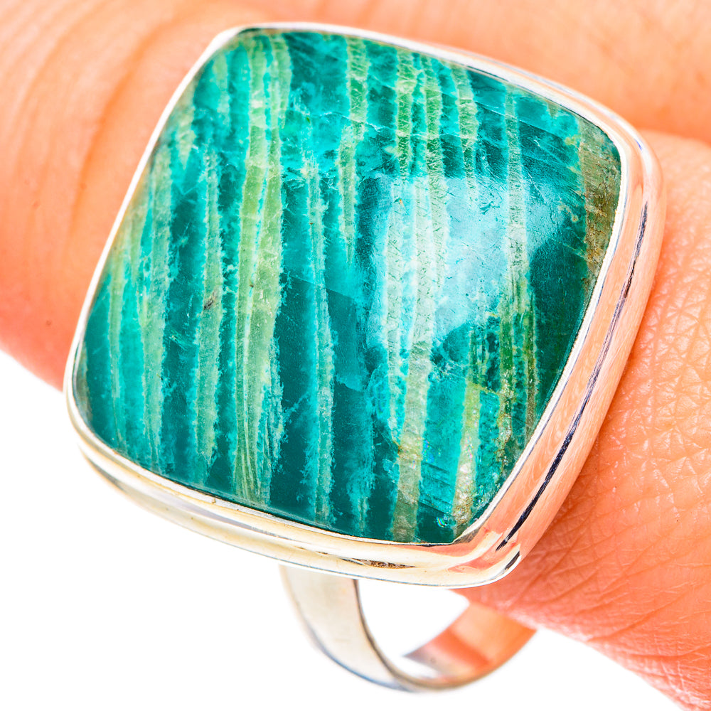 Amazonite Rings handcrafted by Ana Silver Co - RING96930