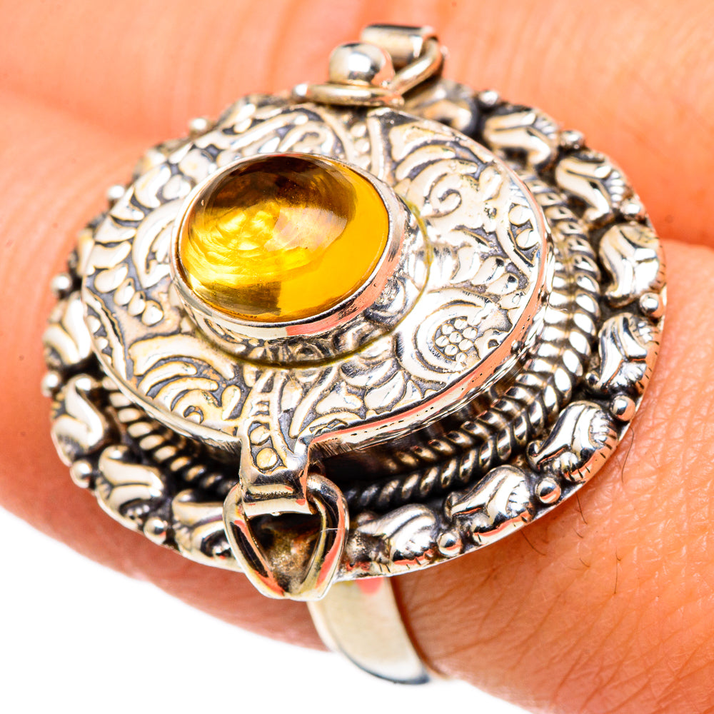 Citrine Rings handcrafted by Ana Silver Co - RING96942