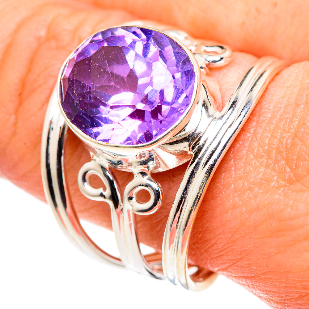 Amethyst Rings handcrafted by Ana Silver Co - RING96948