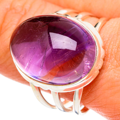 Amethyst Rings handcrafted by Ana Silver Co - RING96949