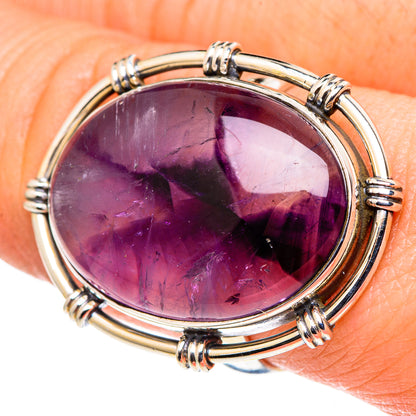 Star Amethyst Rings handcrafted by Ana Silver Co - RING96950
