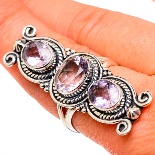 Kunzite Rings handcrafted by Ana Silver Co - RING96953